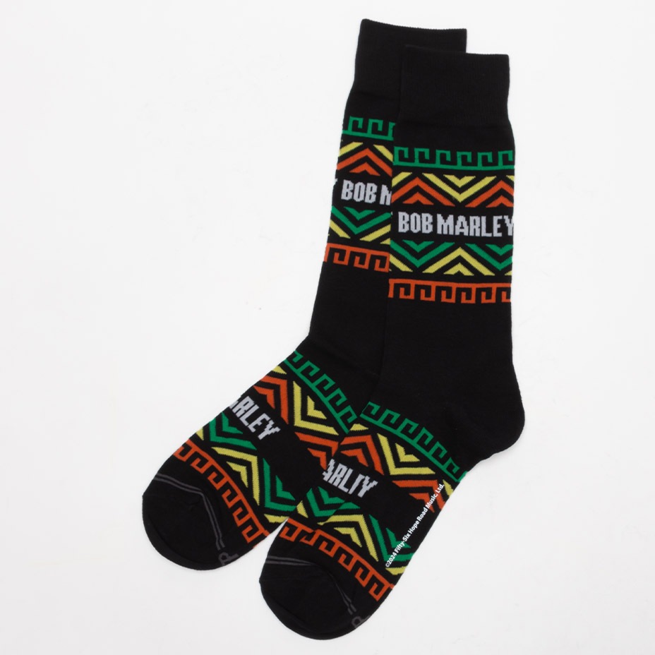 BOB MARLEY 3PAIR ASSORTED CREW /  [ BOC371 ] Perris Socks / �ڥ꡼�����å���