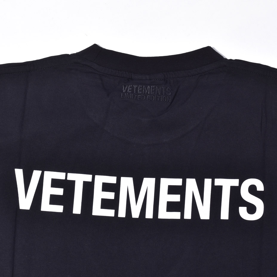 ICONIC VETEMENTS LOGO T-SHIRT R [ UA52TR240B-1602 ] VETEMENTS / �����ȥ��
