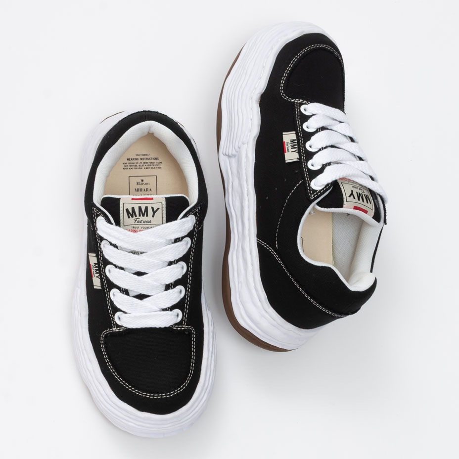 OLIVER OG Sole Canvas Low-top Sneaker [ A15FW704 ] MIHARA YASUHIRO / �ߥϥ�䥹�ҥ�