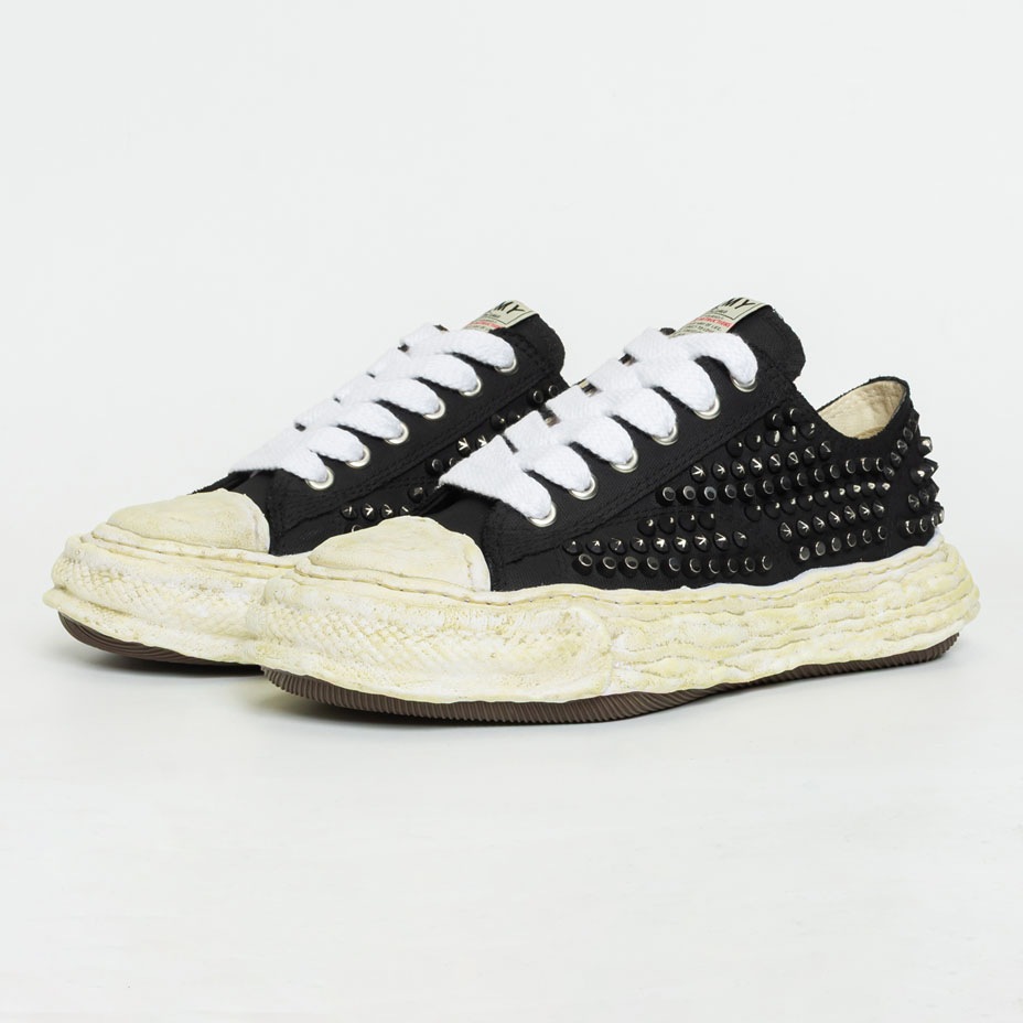 PETERSON 23 OG Sole Studded Canvas Low-top Sneaker [ A15FW721 ] MIHARA YASUHIRO / �ߥϥ�䥹�ҥ�