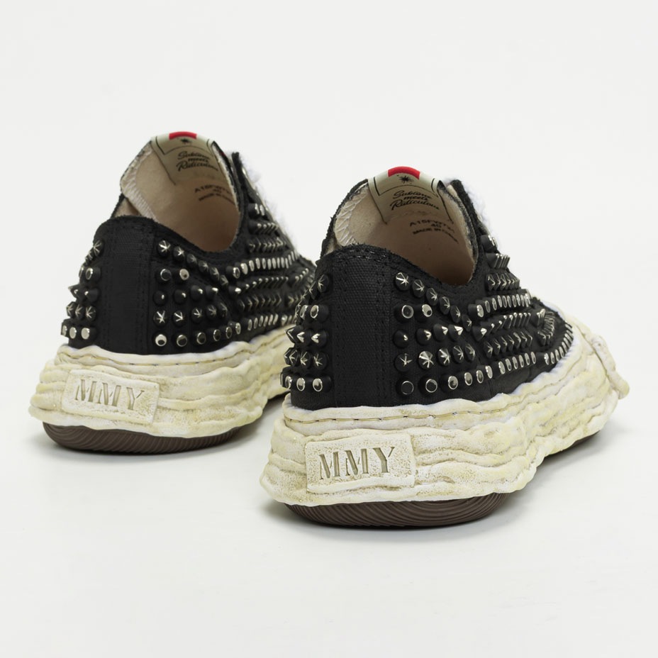 PETERSON 23 OG Sole Studded Canvas Low-top Sneaker [ A15FW721 ] MIHARA YASUHIRO / �ߥϥ�䥹�ҥ�