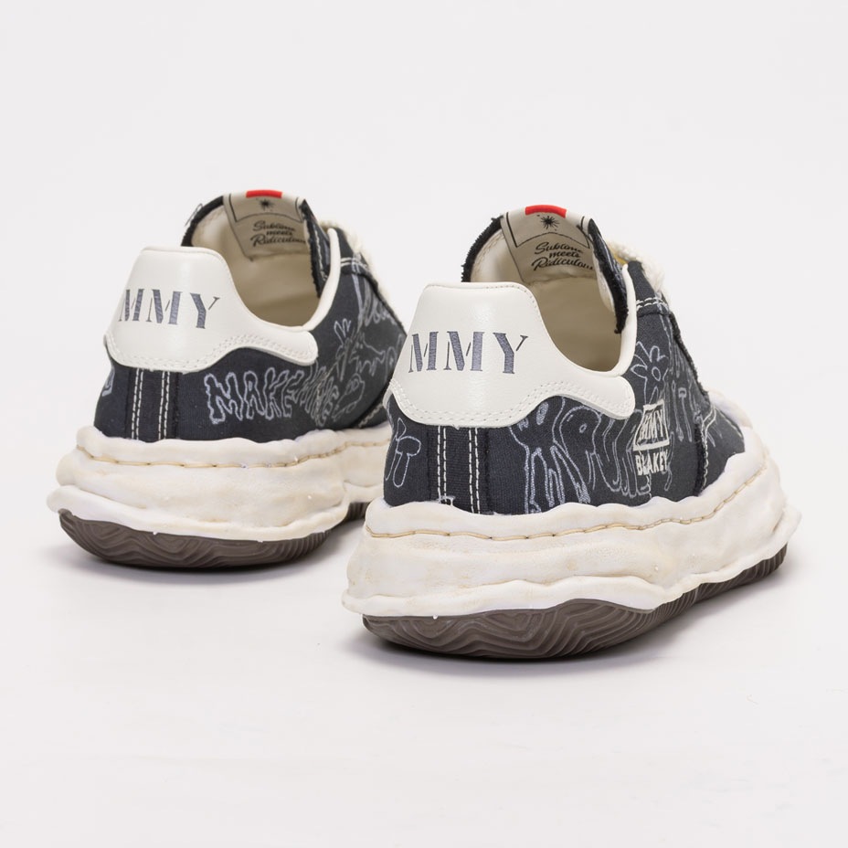 BLAKEY original sole graffiti printed Low-Top sneakers [ MIHARA YASUHIRO / �ߥϥ�䥹�ҥ� ] A16FW730
