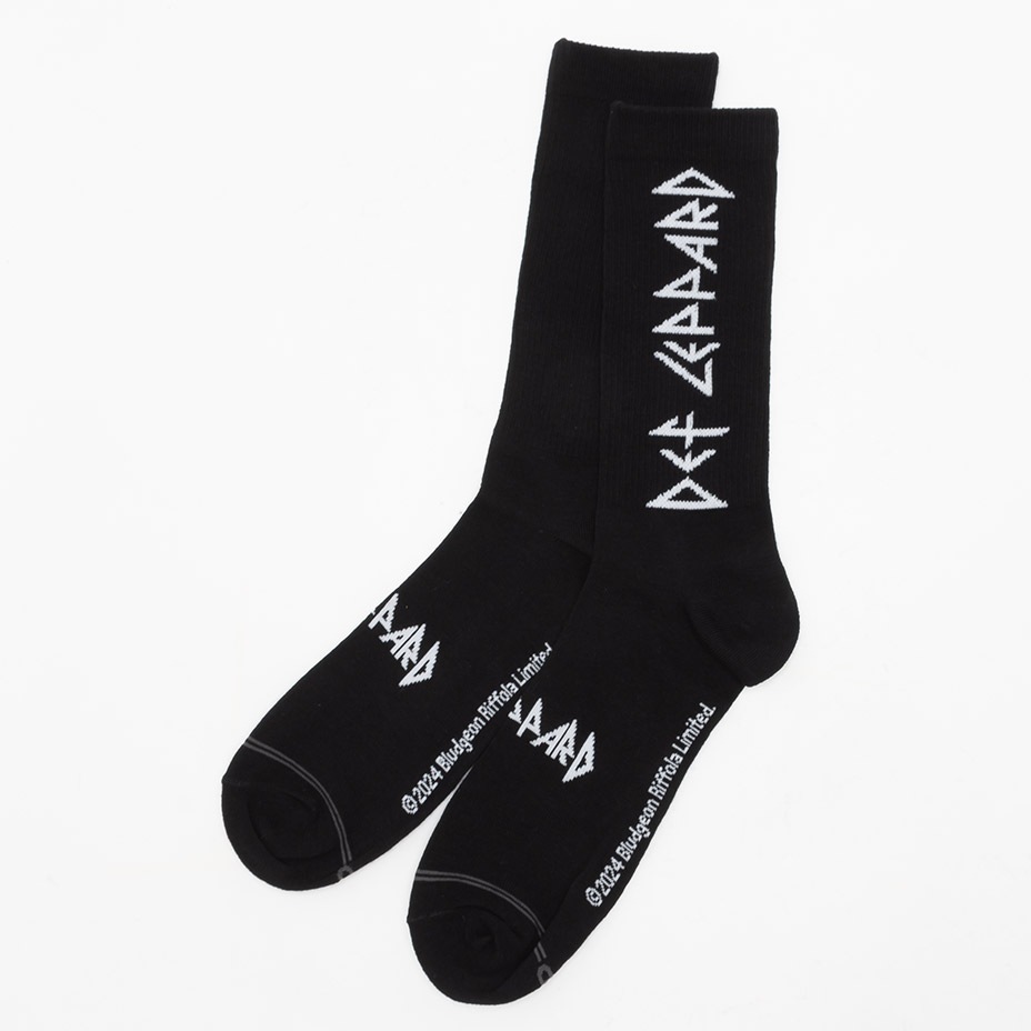 DEF LEPPARD 3PAIR ASSORTED CREW /  [ DLC370 ] Perris Socks / �ڥ꡼�����å���