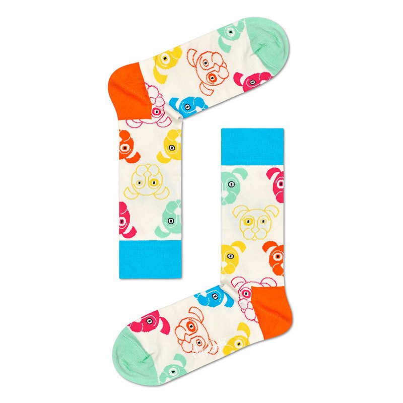3-Pack Mixed Dog Socks Gift Set [ 10203303-01 ] Happy Socks / �ϥåԡ����å���