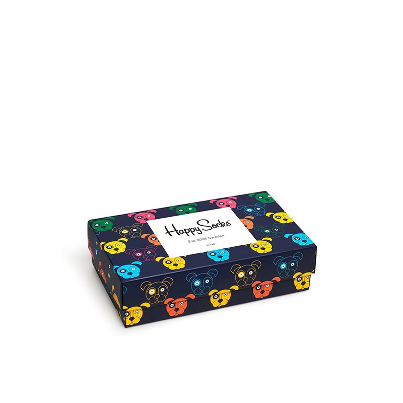 3-Pack Mixed Dog Socks Gift Set [ 10203303-01 ] Happy Socks / �ϥåԡ����å���