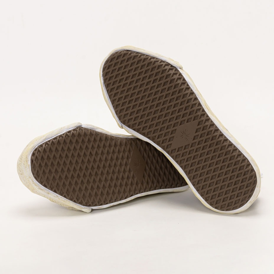 HANK original sole  bleach-wash denim canvas Low-Top sneakers [ A15FW731 ] MIHARA YASUHIRO / �ߥϥ�䥹�ҥ�