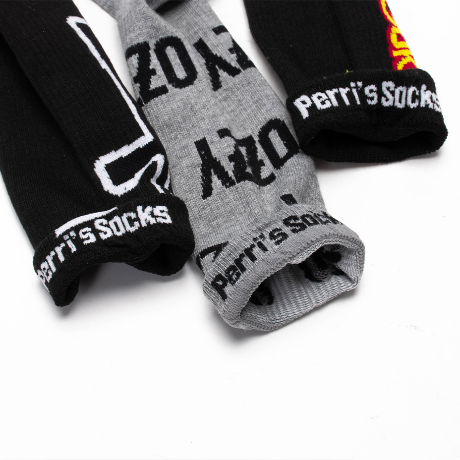 3PAIR PACK OZZY OSBOURNE ASSORTED CREW / [ OZD370 ] Perris Socks / �ڥ꡼�����å���