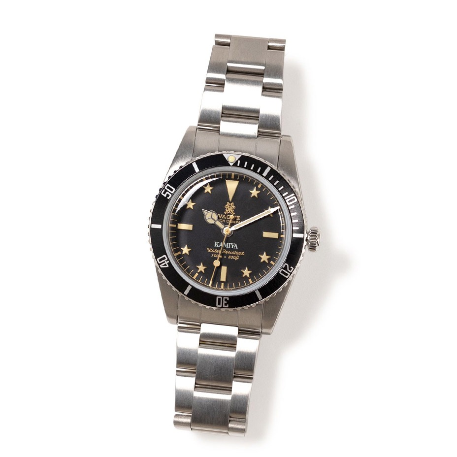 "VAGUE WATCH CO. �� KAMIYA" Diver's Watch [ KAMIYA / ���ߥ� ] G14VA101