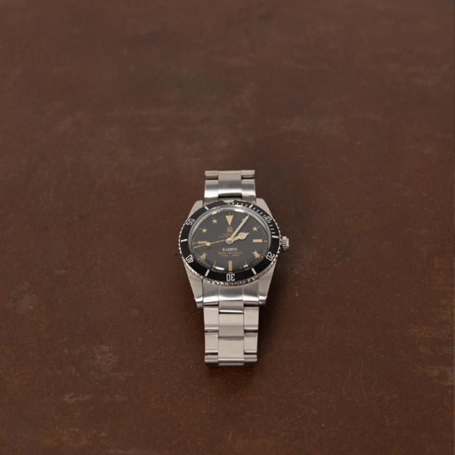 "VAGUE WATCH CO. �� KAMIYA" Diver's Watch [ KAMIYA / ���ߥ� ] G14VA101