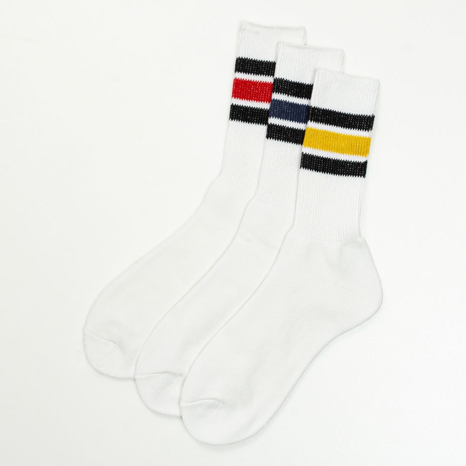 Q FTL3P DadSocks�饤��(white) [ 81009700 ] FRUIT OF THE LOOM / �ե롼�ĥ��֥��롼��