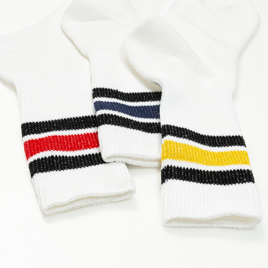 Q FTL3P DadSocks�饤��(white) [ 81009700 ] FRUIT OF THE LOOM / �ե롼�ĥ��֥��롼��
