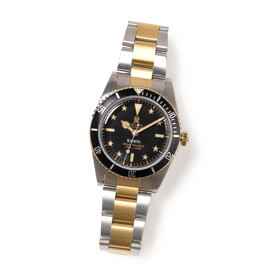 "VAGUE WATCH CO. �� KAMIYA" Diver's Watch Combination [ KAMIYA / ���ߥ� ] G14VA102
