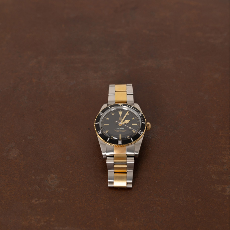 "VAGUE WATCH CO. �� KAMIYA" Diver's Watch Combination [ KAMIYA / ���ߥ� ] G14VA102