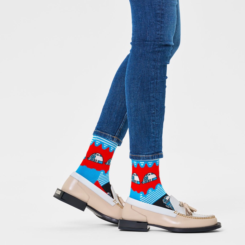 Star Wars R2-D2 Sock [ 14231010-98 ] Happy Socks / �ϥåԡ����å���