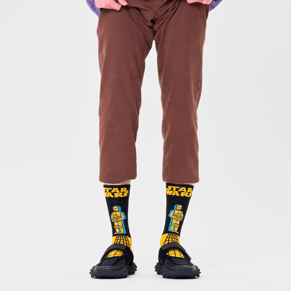 Star Wars C-3PO Sock [ 14231012-98 ] Happy Socks / �ϥåԡ����å���