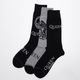 3PAIR PACK QUEEN ASSORTED CREW / [ QUC370 ] Perris Socks / �ڥ꡼�����å���