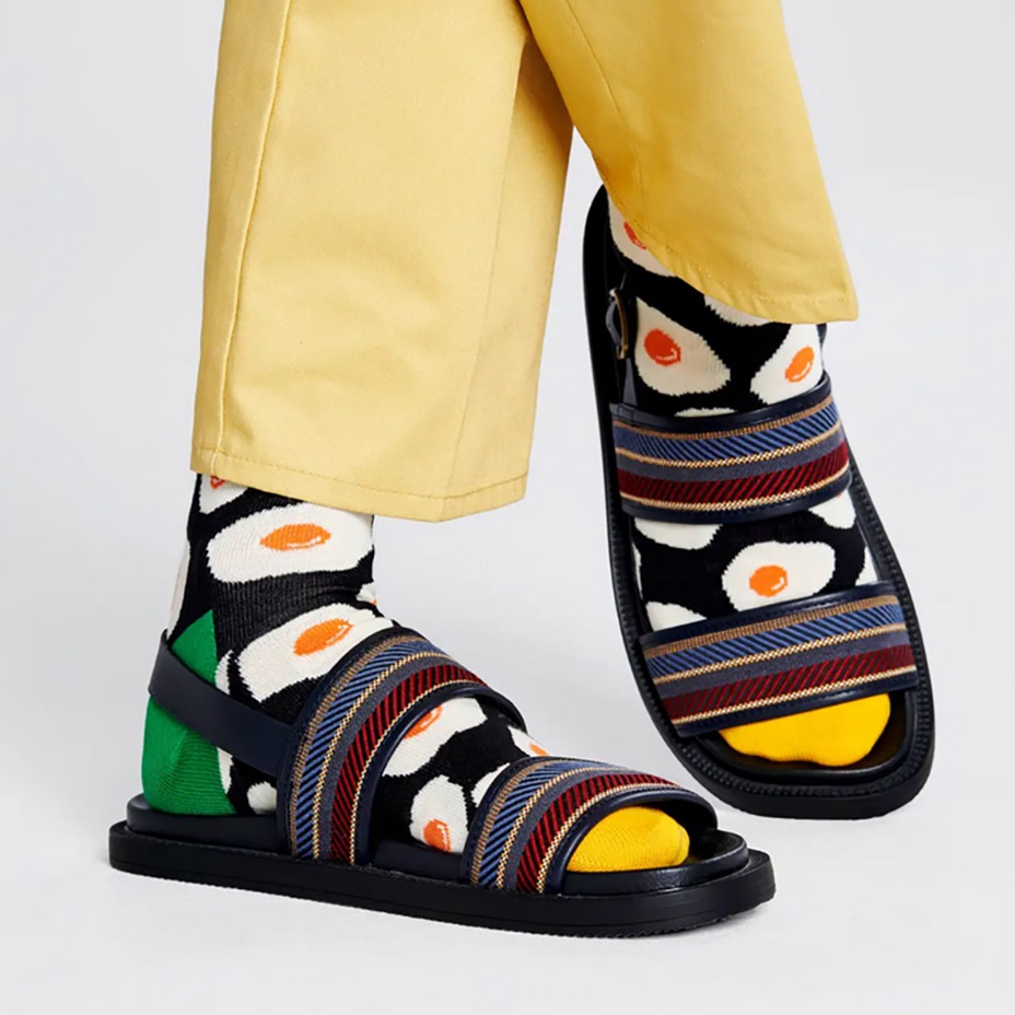 Sunny Side Up Sock [ 10231013-98 ] HAPPY SOCKS / �ϥåԡ����å���