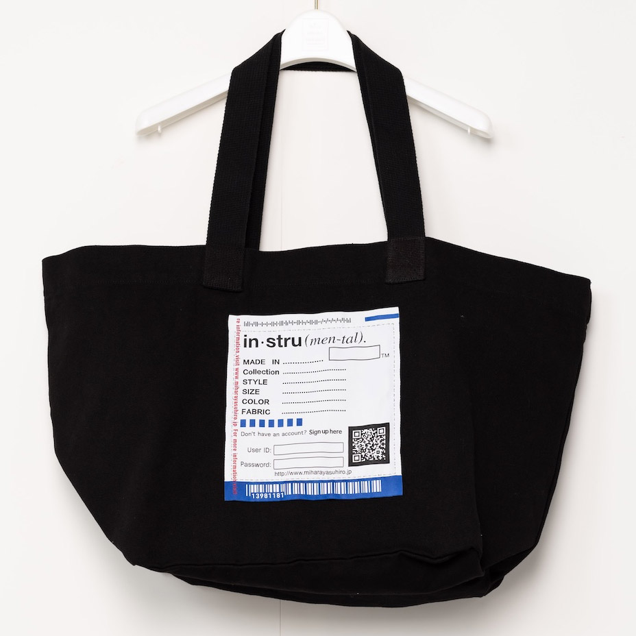 Big Name Tote Bag [ in��stru(men-tal). / ���󥹥ȥ��󥿥� ] I12BG701