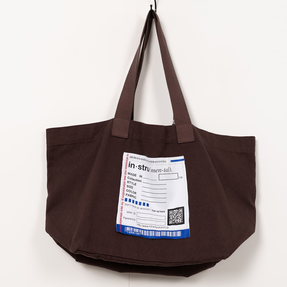 Big Name Tote Bag [ in��stru(men-tal). / ���󥹥ȥ��󥿥� ] I12BG701