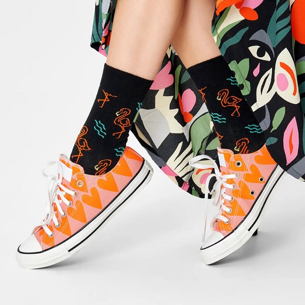 Flamingo Sock [ 10221013-98 ] Happy Socks / �ϥåԡ����å���