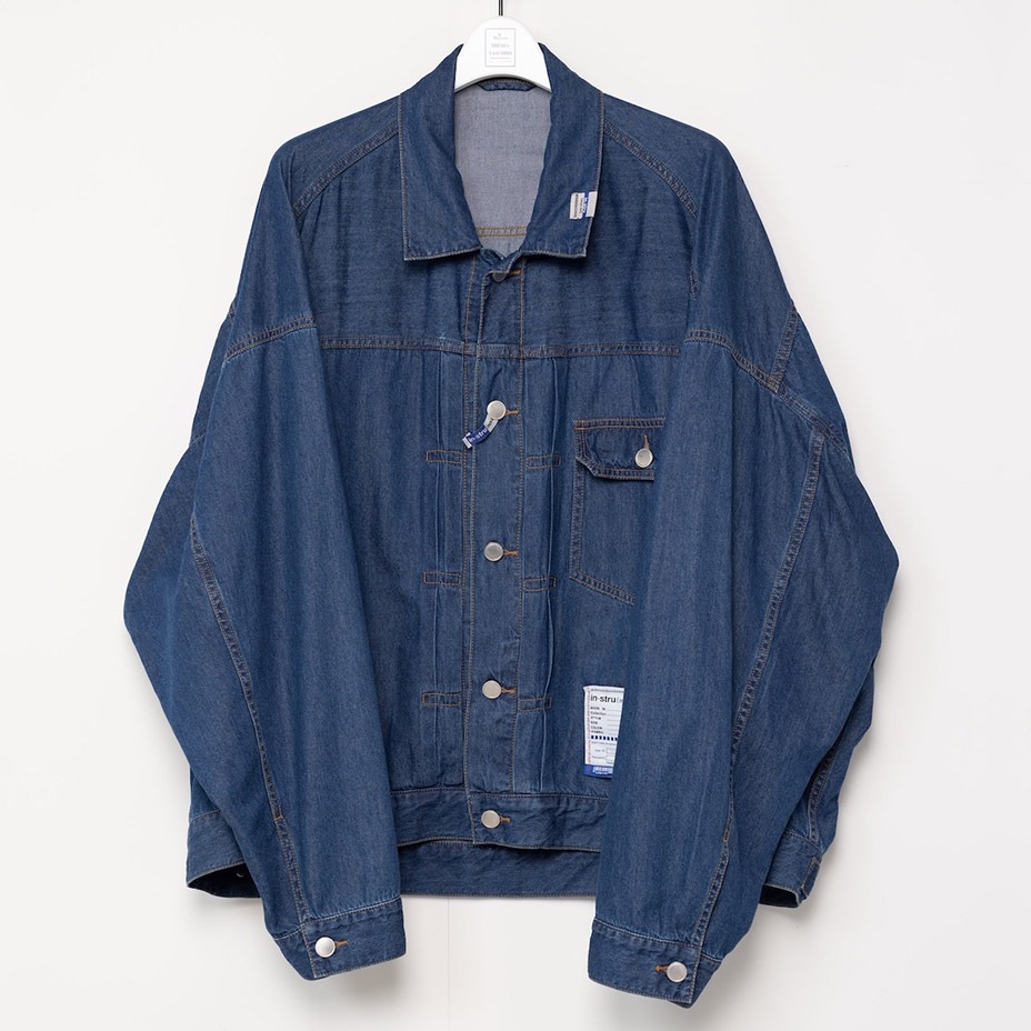 Cotton Tencel Denim Jacket [ in��stru(men-tal). / ���󥹥ȥ��󥿥� ] I12BL001