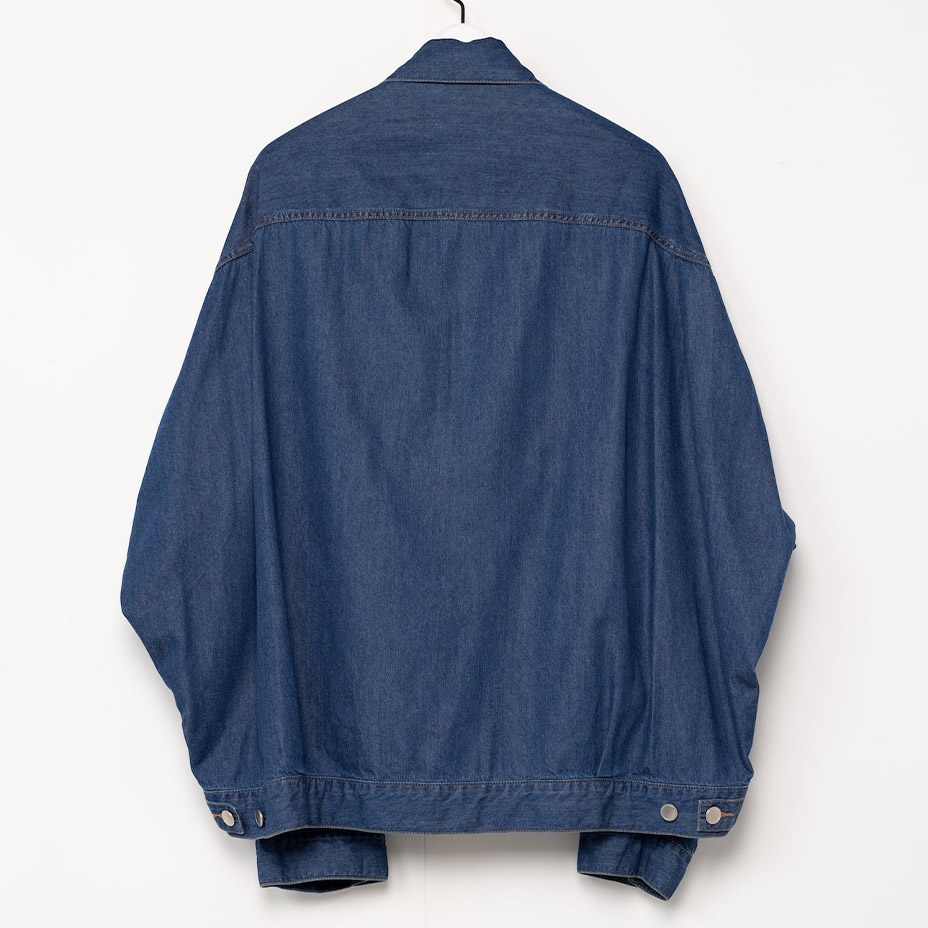 Cotton Tencel Denim Jacket [ in��stru(men-tal). / ���󥹥ȥ��󥿥� ] I12BL001