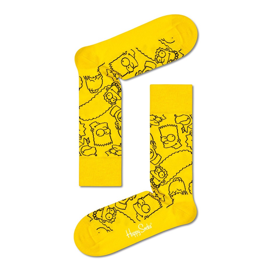 The Simpsons Family Sock [ 14231001-45 ] HAPPY SOCKS / �ϥåԡ����å���
