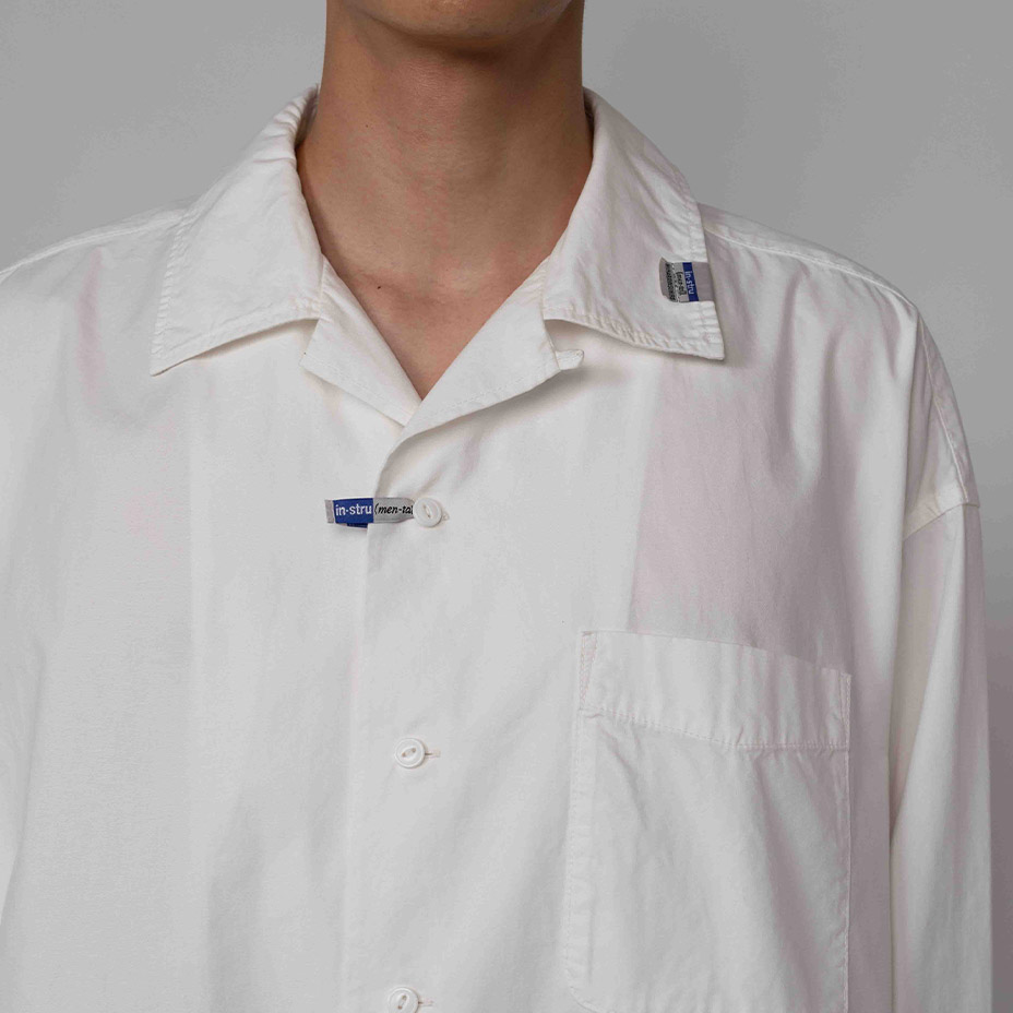 Oxford Long-sleeve Shirt [ in��stru(men-tal). / ���󥹥ȥ��󥿥� ] I12SH011