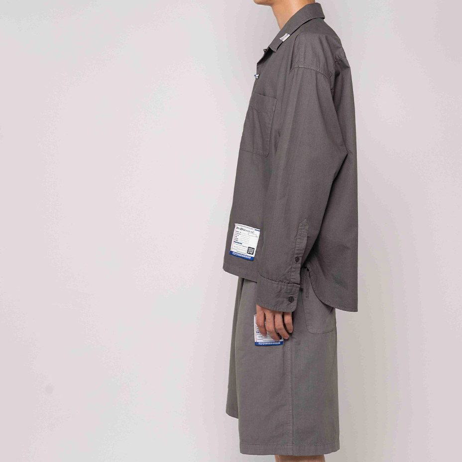 Oxford Long-sleeve Shirt [ in��stru(men-tal). / ���󥹥ȥ��󥿥� ] I12SH011