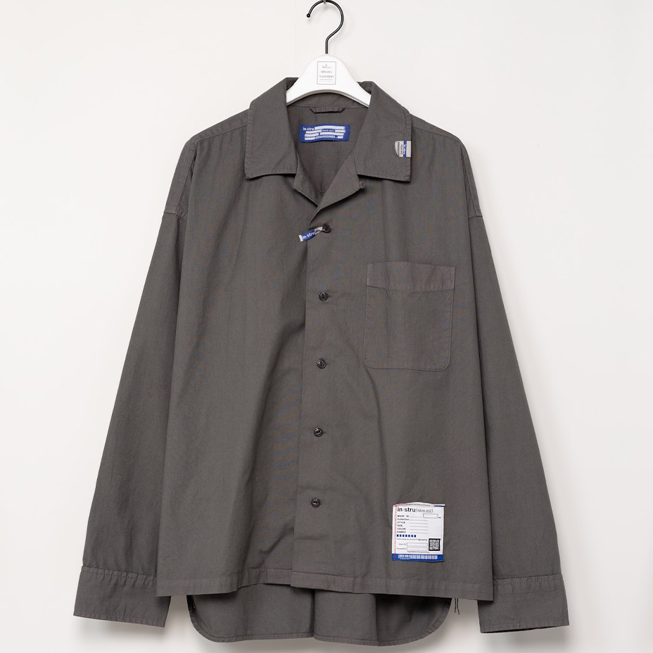 Oxford Long-sleeve Shirt [ in��stru(men-tal). / ���󥹥ȥ��󥿥� ] I12SH011