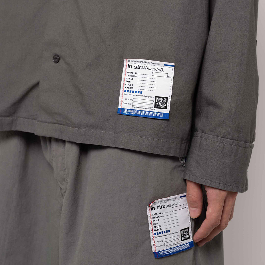 Oxford Long-sleeve Shirt [ in��stru(men-tal). / ���󥹥ȥ��󥿥� ] I12SH011