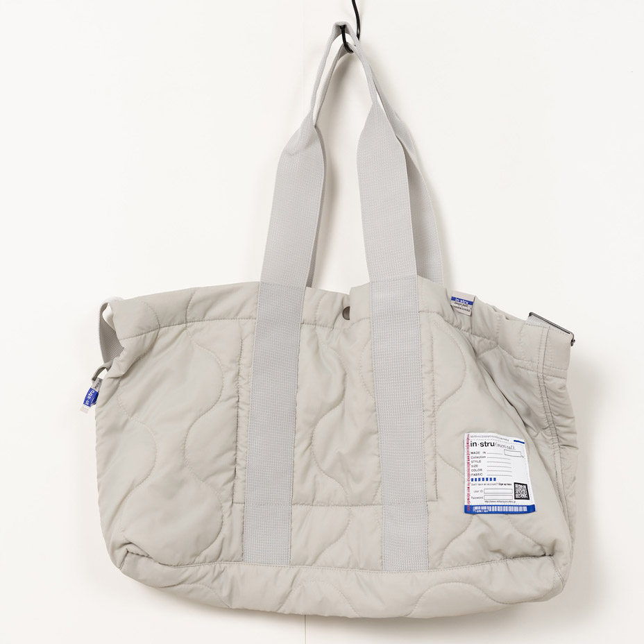 Quilted Ripstop Bag [ in��stru(men-tal). / ���󥹥ȥ��󥿥� ] I16BG741