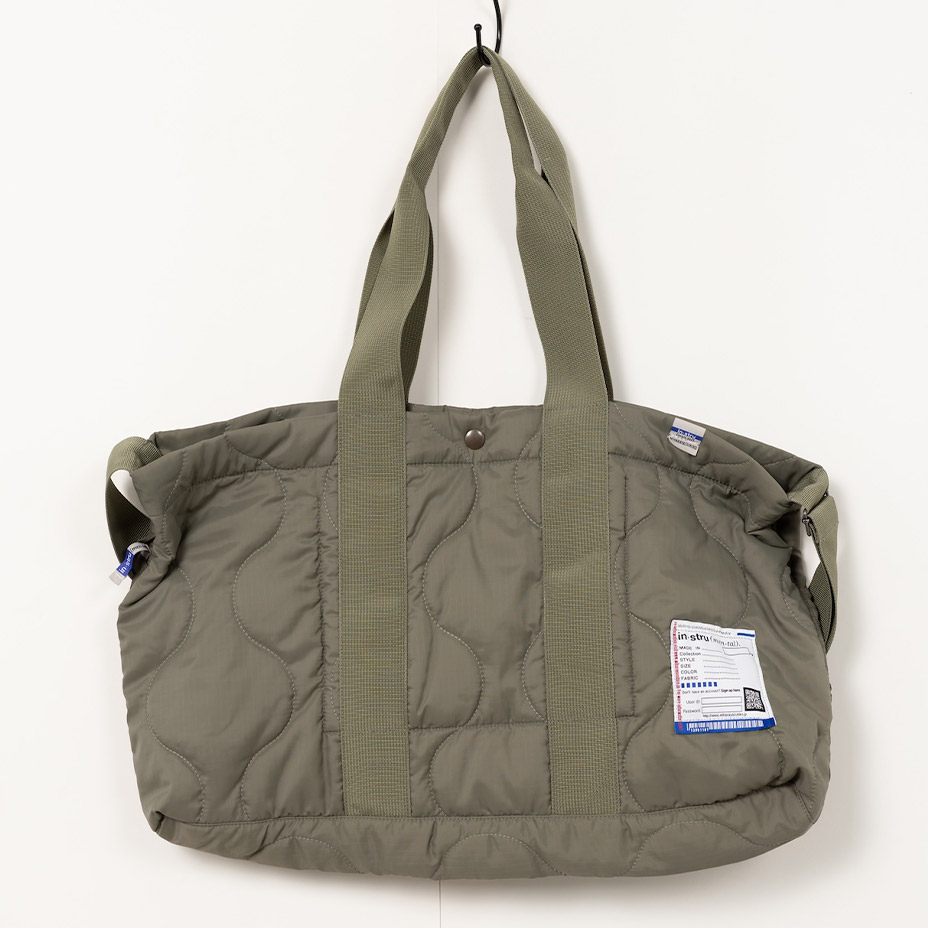 Quilted Ripstop Bag [ in��stru(men-tal). / ���󥹥ȥ��󥿥� ] I16BG741
