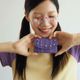 Simple Card holder LOVE&PEACE [ double quotes / ���֥륯������ ] BYC-SIMPLECARDHOLDER