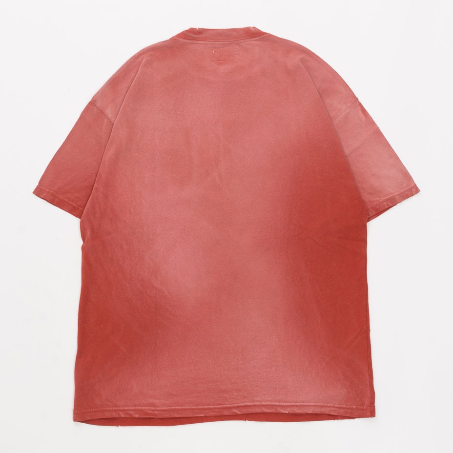 "COYOTE ANGEL" Distressed Pocket T-shirt [ KAMIYA / ���ߥ� ] G16TS089