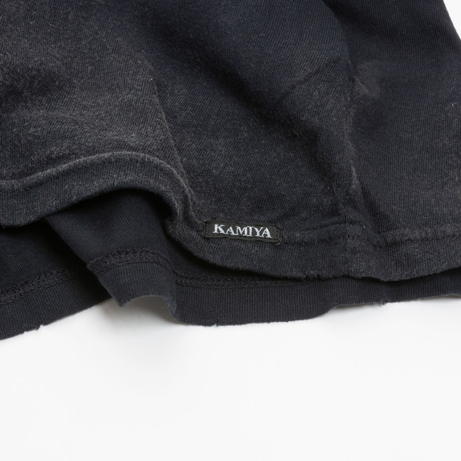 "COYOTE ANGEL" Distressed Pocket T-shirt [ KAMIYA / ���ߥ� ] G16TS089
