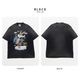 "COYOTE ANGEL" Distressed Pocket T-shirt [ KAMIYA / ���ߥ� ] G16TS089