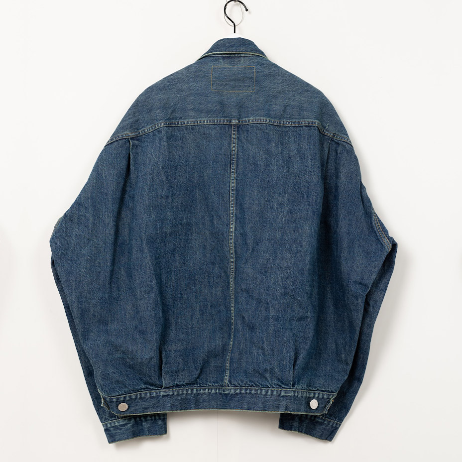 HARD WASHED SELVAGE DENIM JACKET [ in��stru(men-tal). / ���󥹥ȥ��󥿥� ] I16BL081