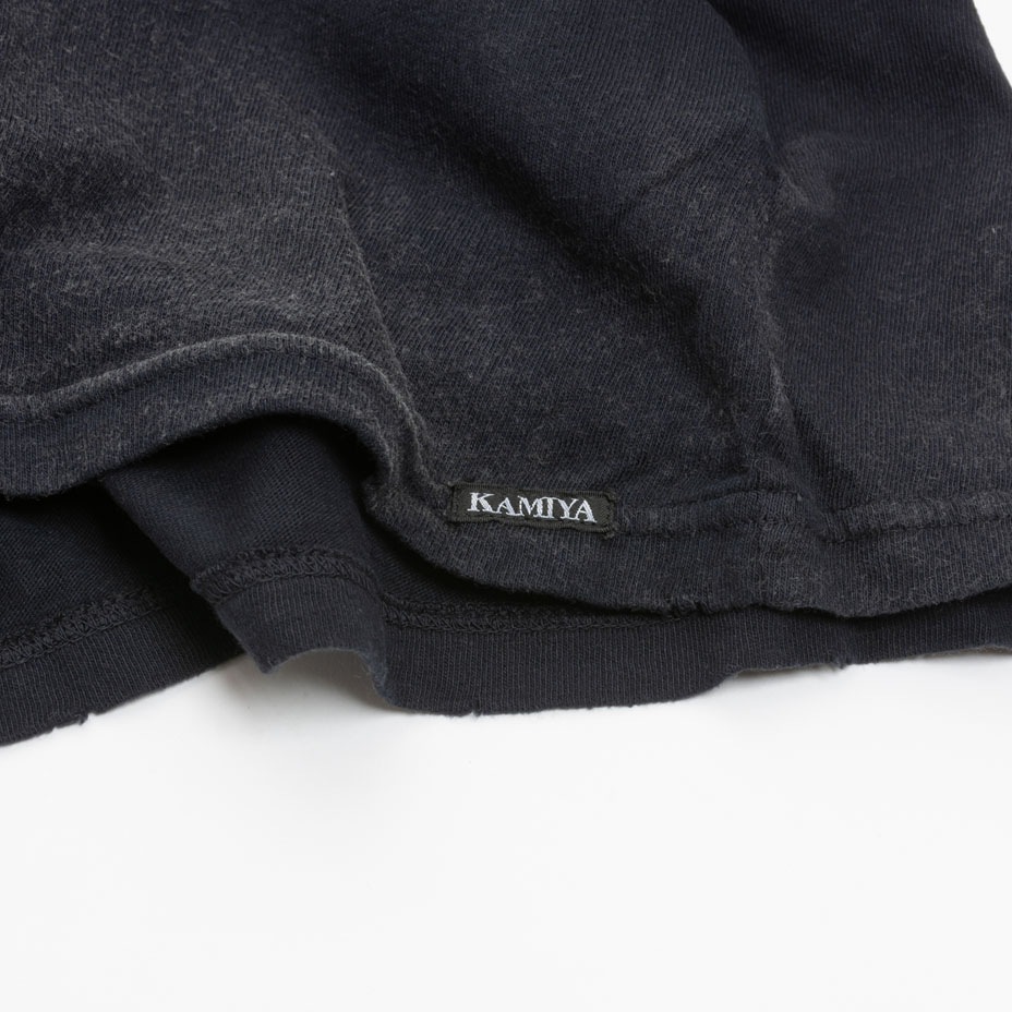 "REAL TORCH" Distressed Pocket T-shirt [ KAMIYA / ���ߥ� ] G16TS090