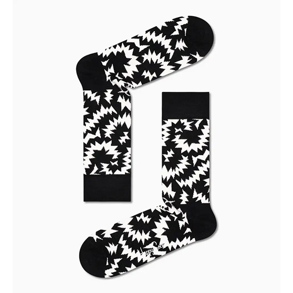 4-Pack Black & White Socks Gift Set [ 10223002-01 ] Happy Socks / �ϥåԡ����å���