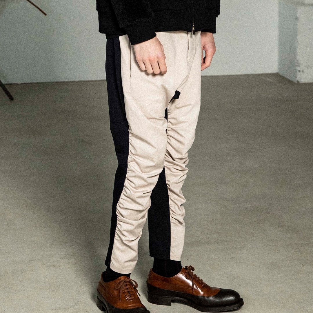 フロントギャザーサルエルパンツ [ OB212-0361 ] OURET