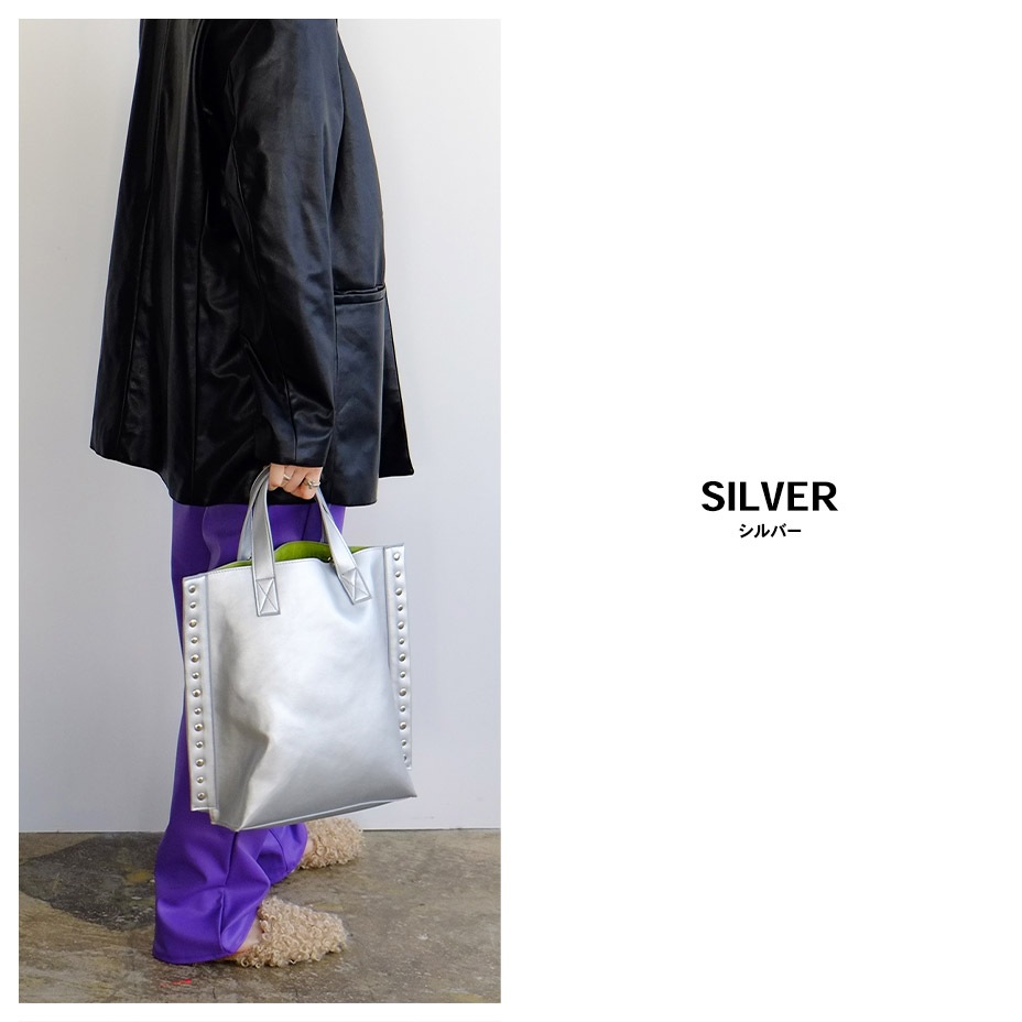 rivet 2way tote [ C24004 ] cheek / ������