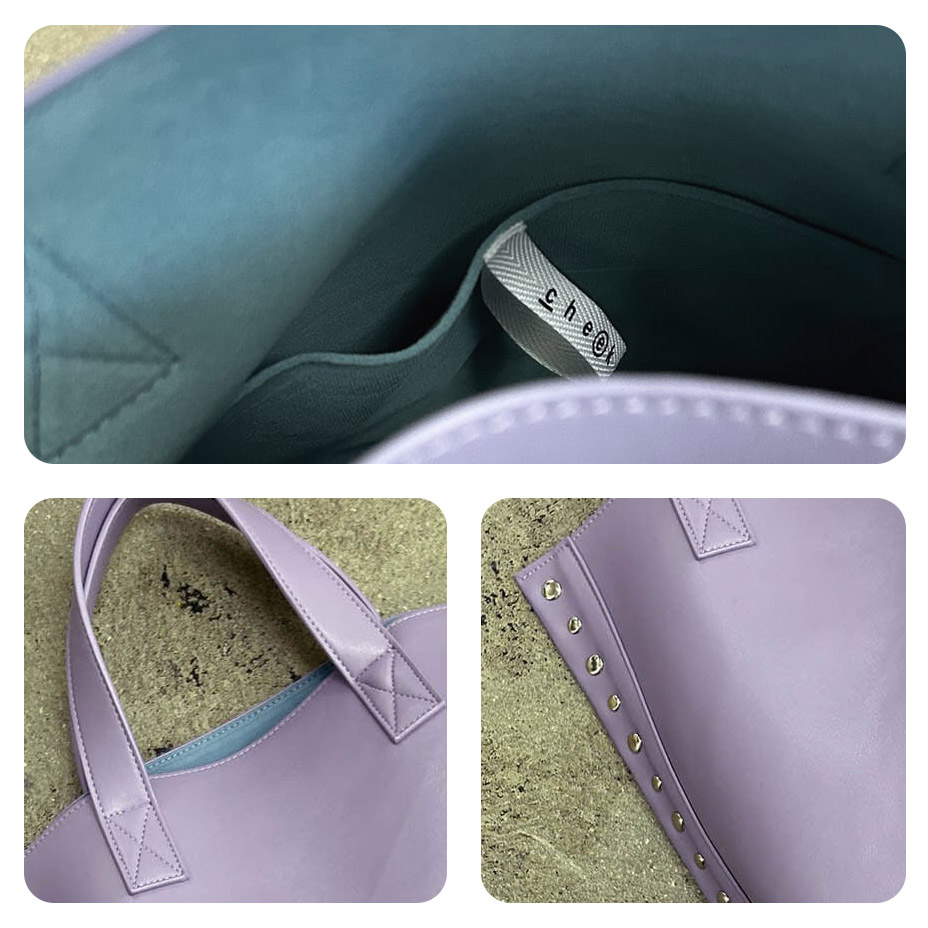 rivet 2way tote [ C24004 ] cheek / ������
