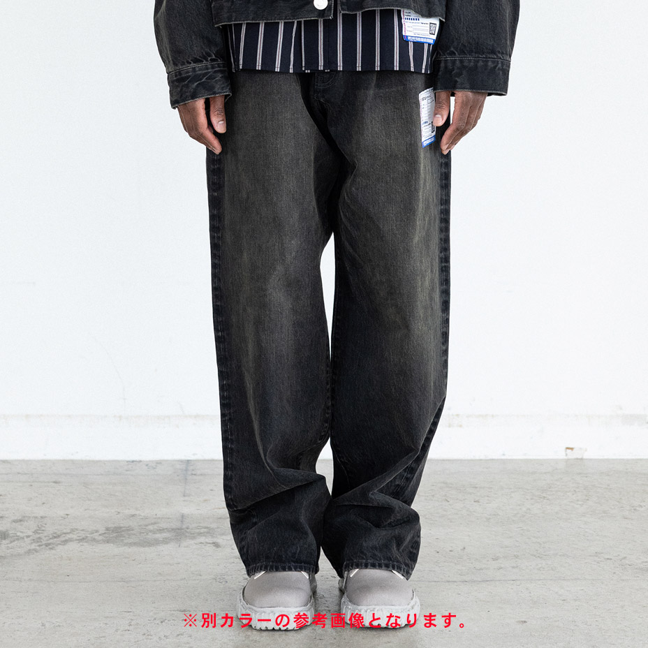 HARD WASHED SELVAGE DENIM BAGGY PANTS [ in��stru(men-tal). / ���󥹥ȥ��󥿥� ] I16PT083
