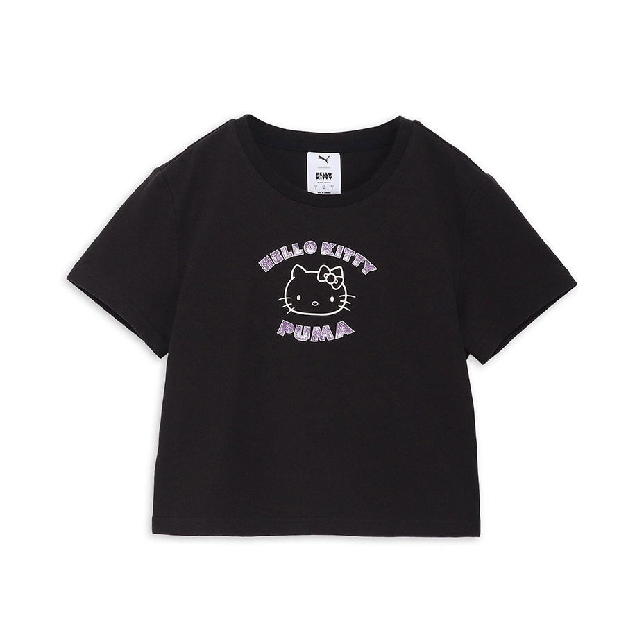 PUMA x HELLO KITTY GRAPHIC BABY TEE [ PUMA-631613 ] PUMA / �ס���