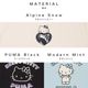PUMA x HELLO KITTY GRAPHIC BABY TEE [ PUMA-631613 ] PUMA / �ס���
