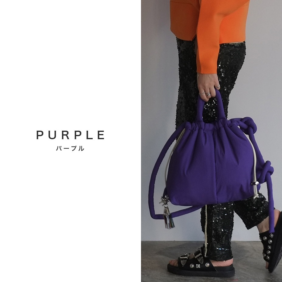 puff kinchaku 2way tote [ C25003 ] cheek / ������