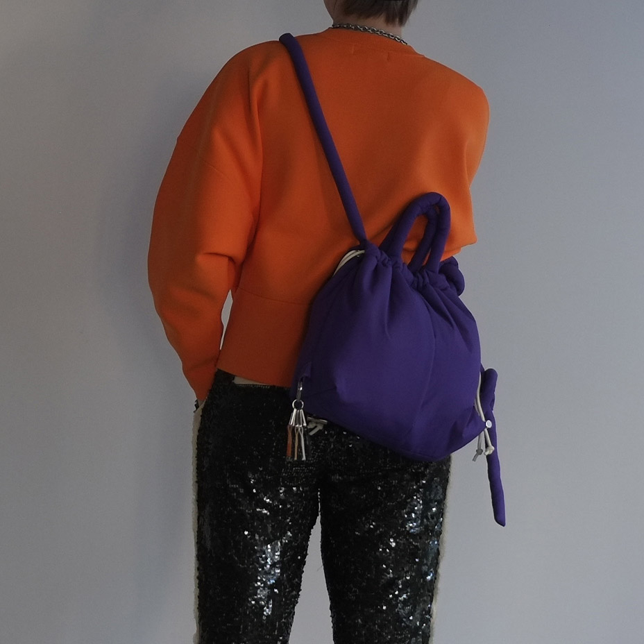 puff kinchaku 2way tote [ C25003 ] cheek / ������