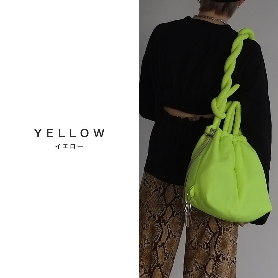 puff kinchaku 2way tote [ C25003 ] cheek / ������