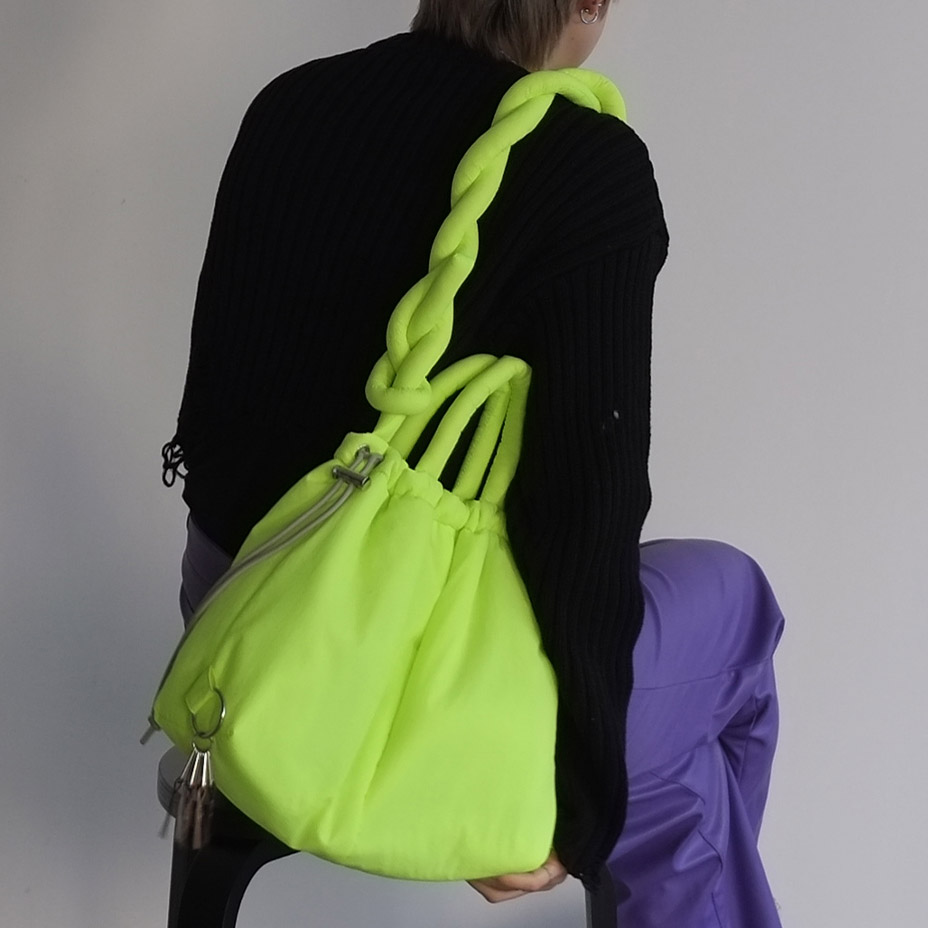 puff kinchaku 2way tote [ C25003 ] cheek / ������